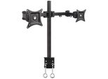 Techly 13-27 Desk Stand For 2 Monitor With Clamp ICA-LCD 482-D