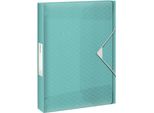 Esselte 626264 Cartella Esselte Colour'ice, Din A4, Pp, Blu, 40 Mm