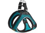 Pettorina Per Cani Hunter Hilo-Comfort Turchese Taglia S/M (48-55 Cm)