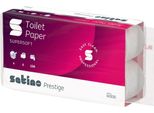 Wepa 43030 Satino By Wepa Toilettenpapier Prestige, 4-Lagig, Hochweiß
