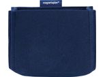 Magnetoplan 1227714 Magnetoplan Magnetotray Vassoio Portapenne, Medio, Blu