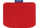 Magnetoplan 1227706 Magnetoplan Portapenne Magnetotray, Medio, Rosso