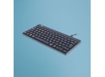 R-Go Compact Break - Ergonomische Tastatur - Usb, USB-C - Qwertz - Deutsch - Schwarz (Rgocodewdbl)