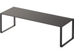 Scarpiera Yamazaki 2573 Frame, Nera, Acciaio, Design Minimalista, 34～60 X 12 X 10 Cm (Lxlxh)
