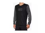 100% Speedlab Maglia Da Ciclismo A Maniche Lunghe Per L'estate - Airmatic - Nero Xl