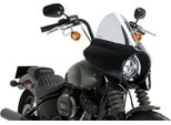 Cupolino Puig Semicarenato Fumè Chiaro Per Harley Davidson Softail Street Bob