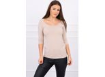 Kesi Camicetta Da Donna Belarawd Beige Universal