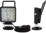 Luce Da Lavoro A Led, Portatile, Base Magnetica, Faretto Da 48W