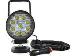 Luce Da Lavoro A Led, Portatile, Base Magnetica, Faretto Da 27W