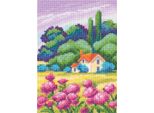 Kit Punto Croce Contato Rto "Summer Colors V"", 12X17Cm"
