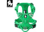 Pettorina Per Cani, Antideflagrante, Riflettente, Verde Erba, M