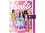 Lisciani 12677 - Barbie - Fashion Trend Look Book Set Creativo Da Colorare Libro Creativo Per Bambine