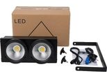 Illuminazione Par A Led, 200W Cob, Controller Dmx, 2 Occhi Caldi E Freddi, Spina Ue