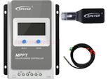 Regolatore Di Carica Solare, Tecnologia Mppt, Alta Efficienza, Sensore Wifi 2210An