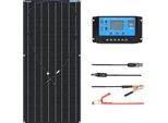 Kit Di Pannelli Solari, Flessibile, Cavo Del Regolatore Di Carica, Kit Solare Da 120W