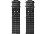 Pannello Solare, 100 Watt, 12V, Bianco 100W