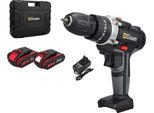 Trapano A Batteria, Coppia 25+3, Batteria Ricaricabile Agli Ioni Di Litio, Confezione In Plastica Da 2 Batterie