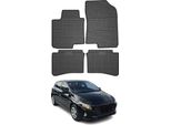 2020-2025 Hyundai I20 3 Tappetini Tpe Nero 4 Pezzi