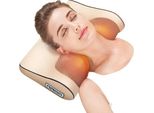 Cuscino Per Massaggio Cervicale, Riscaldamento A Infrarossi, Massaggiatore Shiatsu, Spina Ue, RP2-J (Oro)
