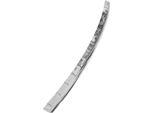 Protezione Paraurti Acciaio Inox Cromo Per Audi Q3, Tipo 8U 2011-2014 Con Labbro