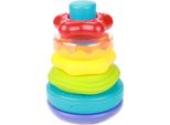 Toi-Toys - Little Stars Torre Impilabile E Sonaglio Per Bambini 6 Pezzi