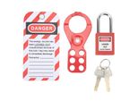 Kit Di Lockout Tagout, Kit Di Lockout Elettrico Tag Out, Kit Di Bloccaggio Hasp, Blocco Di Sicurezza Hasp, Lucchetti Di Sicurezza Lockout Hasps, Set Di Lucchetti Loto