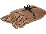 Coperta Boho Con Frange, 100% Poliestere, 130 X 160 Cm