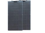 Set Di Pannelli Solari Flessibili, Opzioni Da 100W E 200W, Alta Efficienza Di Carica, Resistente Alle Intemperie, Modulo Solare Da 200 W