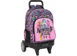 Zaino Scuola Monster High Drama Colorato 33 X 45 X 22 Cm