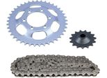 Set Di Catene 3 Pezzi Argento 15/41 Denti Per ZüNdapp C 50 Super Tipo 441-05