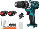 Trapano A Percussione A Batteria, Potenza 21V, Coppia 25Nm, Tipo 2 Batterie 2