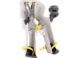Bellelli Freccia Seggiolino Per Bicicletta B-FIX, Grigio Seta