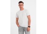 Ombre Clothing T-Shirt Da Uomo A Maniche Corte Feliciaf Bianco Xl