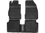 2007-2015 Mazda Tappetini Tpe Nero 4 Pezzi