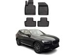2017-2024 Tappetini Volvo XC60 Tpe Nero 4 Pz