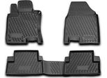 2006-2014 Nissan Qashqai J10 Tappetini Tpe Nero 4 Pezzi