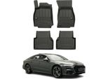 2018-2025 Audi A7 C8 Sportback Tappetini Tpe Nero 4 Pz