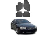 1998-2006 Volvo S80 Tappetini Tpe Nero 4 Pz