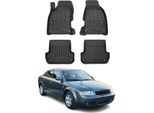2001-2004 Audi A4 B6 Limo Tappetini Tpe Nero 4 Pz