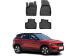 2020-2025 Volvo XC40 Ricarica Tappetini Tpe Nero 4 Pz
