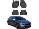 2012-2019 Volvo V40 Tappetini Tpe Nero 4 Pz