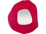 Furnlux Specchio Da Parete Dalia Rosa 90 Cm / Colore Principale: Rosa / Dimensioni: 90 X 97 X 4 Cm