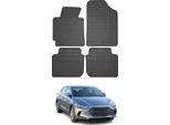 2010-2016 Hyundai Elantra FußMatten Gummi Schwarz 4 Tlg