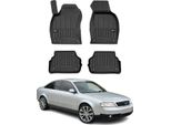 1997-2004 Audi A6 C5 Limo Avant Tappetini Tpe Nero 4 Pz