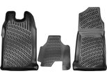 2000-2014 Ford Transit Tappetini Personalizzabili Tpe Nero 4 Pz