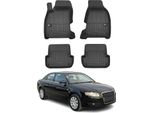 2004-2008 Audi A4 B7 Limo Avant Tappetini Tpe Nero 4 Pz