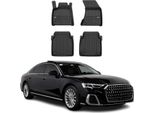 2017-2025 Audi A8L D5 Tappetini Tpe Nero 4 Pz
