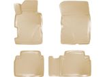 2000-2005 Honda Civic Tappetini Personalizzabili Tpe Beige 4 Pz