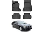 2008-2015 Bmw Serie 7 F01 Tappetini Tpe Nero 4 Pezzi