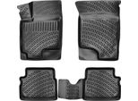 2002-2009 Hyundai Getz Hatchback Tappetini Personalizzabili Tpe Nero 4 Pz